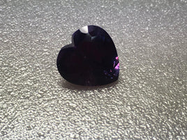 Lab Created Alexandrite 11mm Heartshape 5.70ct