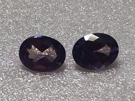 Lab Created Alexandrite 9x7mm Oval