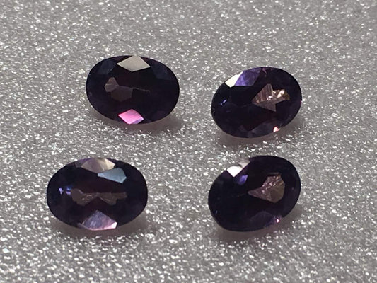 Manmade Alexandrite 7x5mm Oval