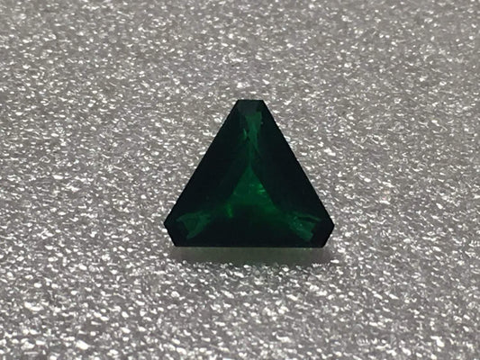 Manmade Emerald 7mm Modified Triangle 0.75ct