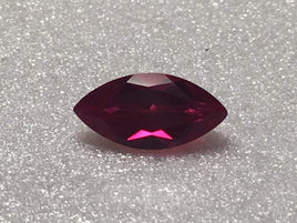 Manmade Ruby 14x7mm Marquise