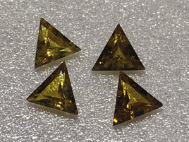 Manmade Yellow Sapphire 7mm Triangle