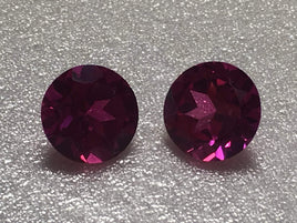 Manmade Pink Sapphire 10mm Round