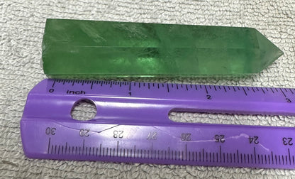 Green Fluorite Obelisk Tower #1