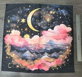 Moon, Stars and Clouds Altar/Tarot Cloth