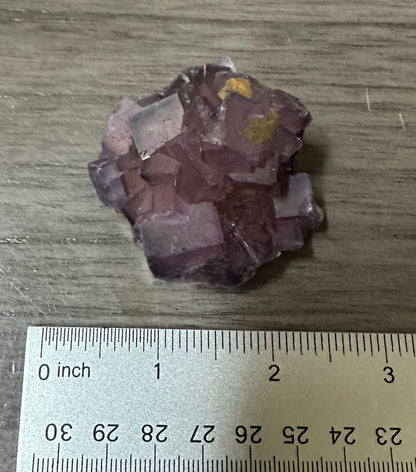 Cubic Purple Fluorite Specimen #3