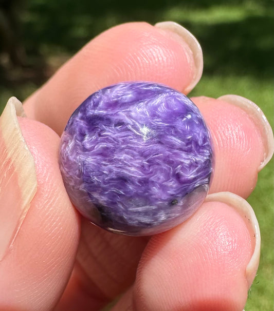 Gem Grade Charoite Sphere #3