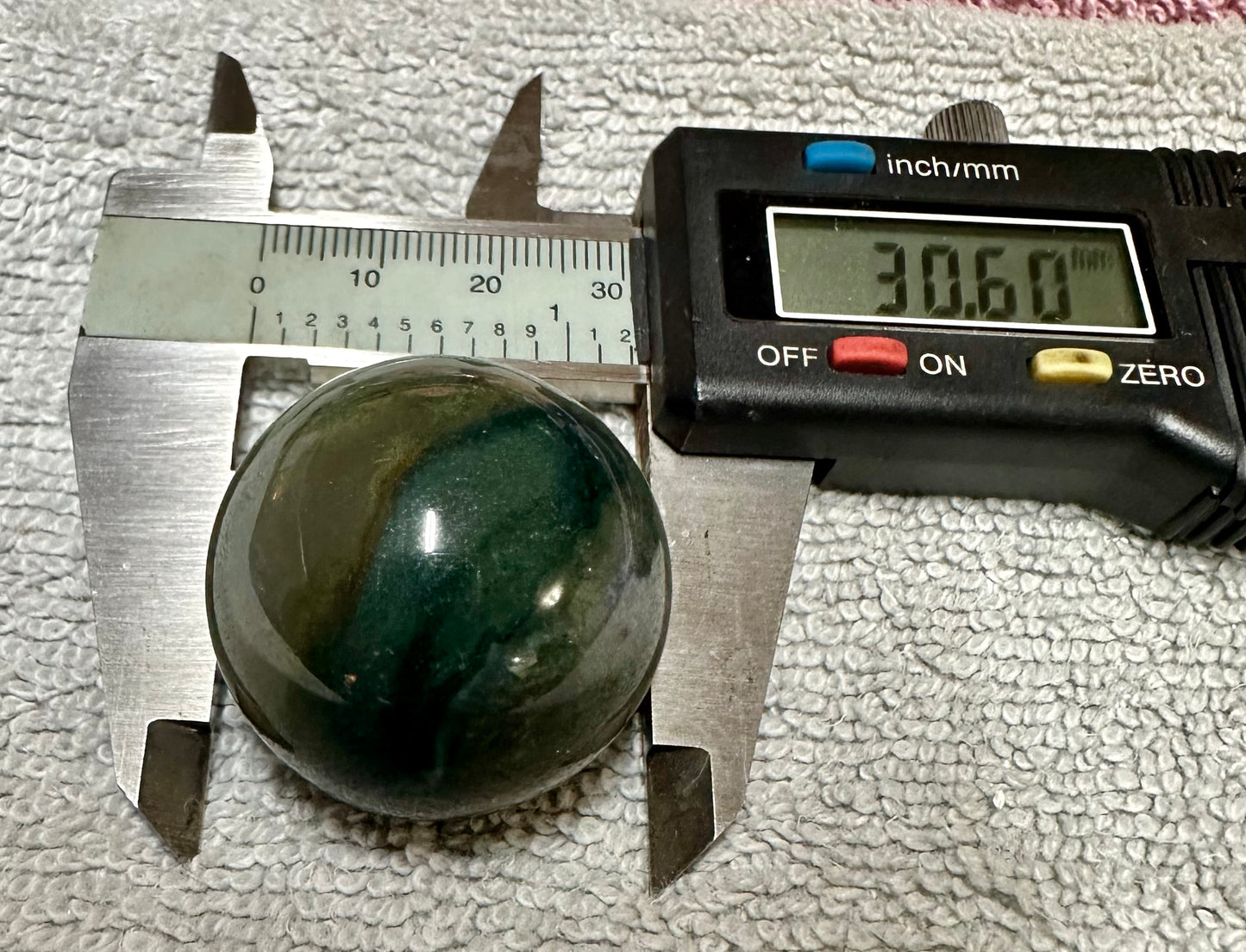 Moss Agate Sphere #4