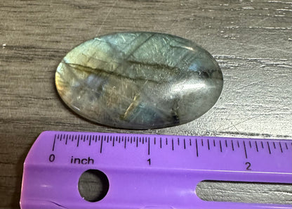 Oval Labradorite Cabochon 1a