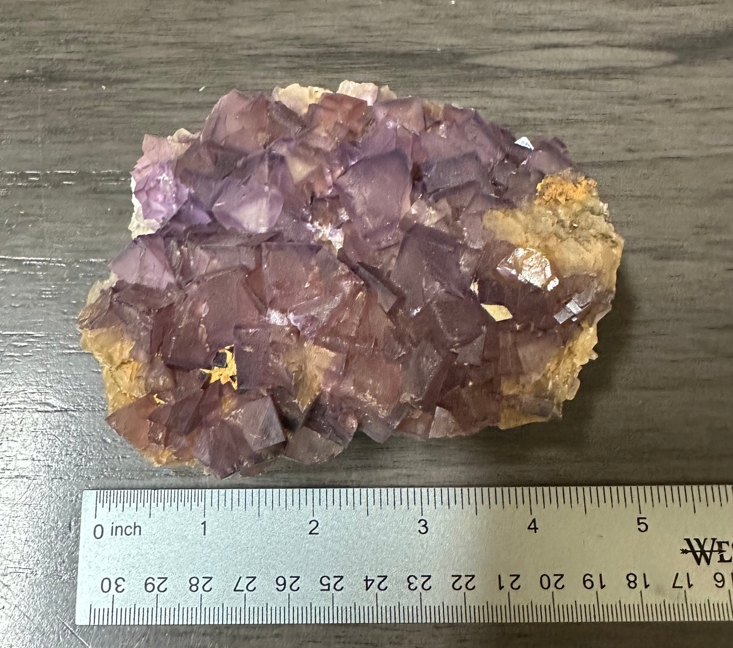 Cubic Purple Fluorite Specimen #5