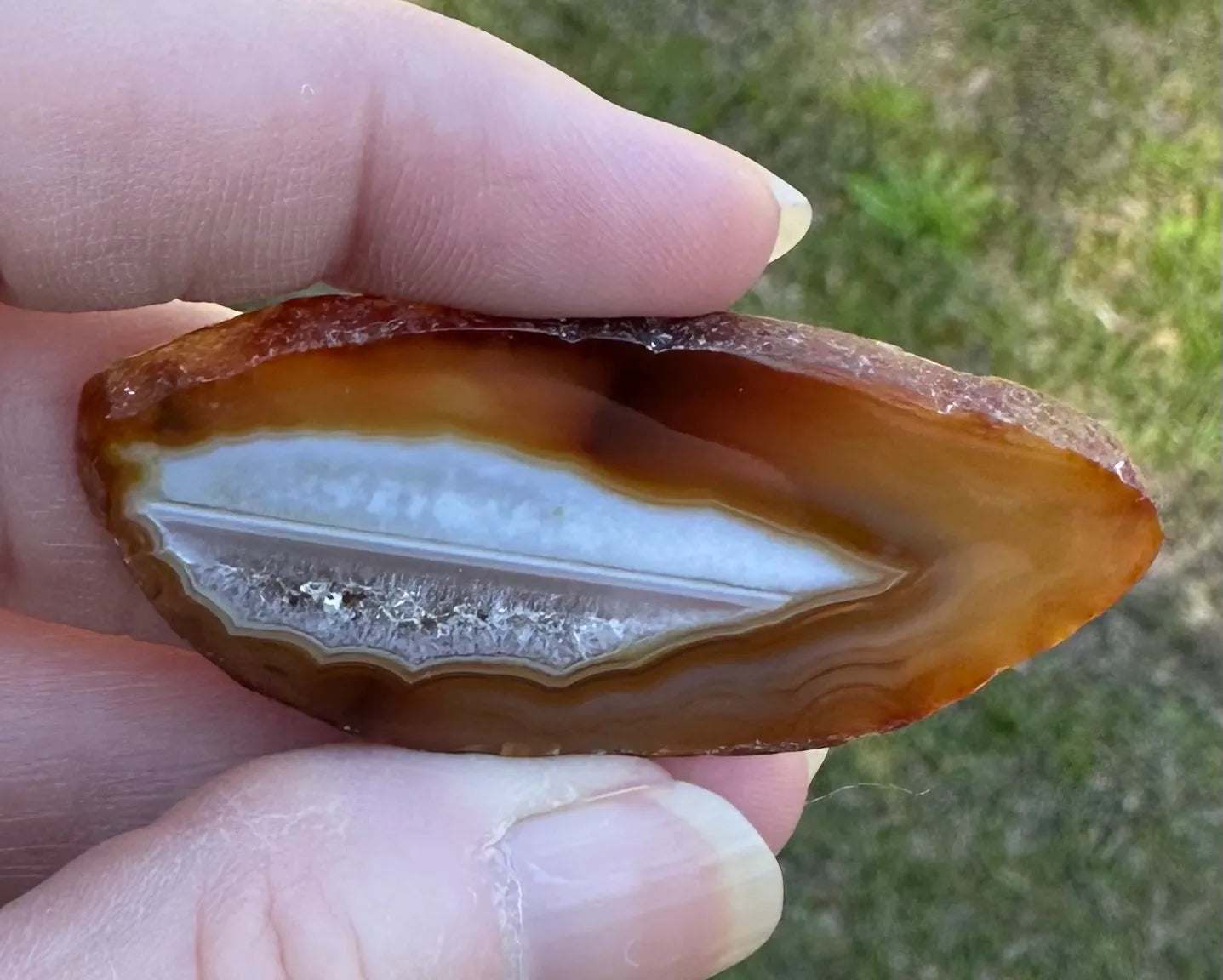 Natural Agate Slice #32