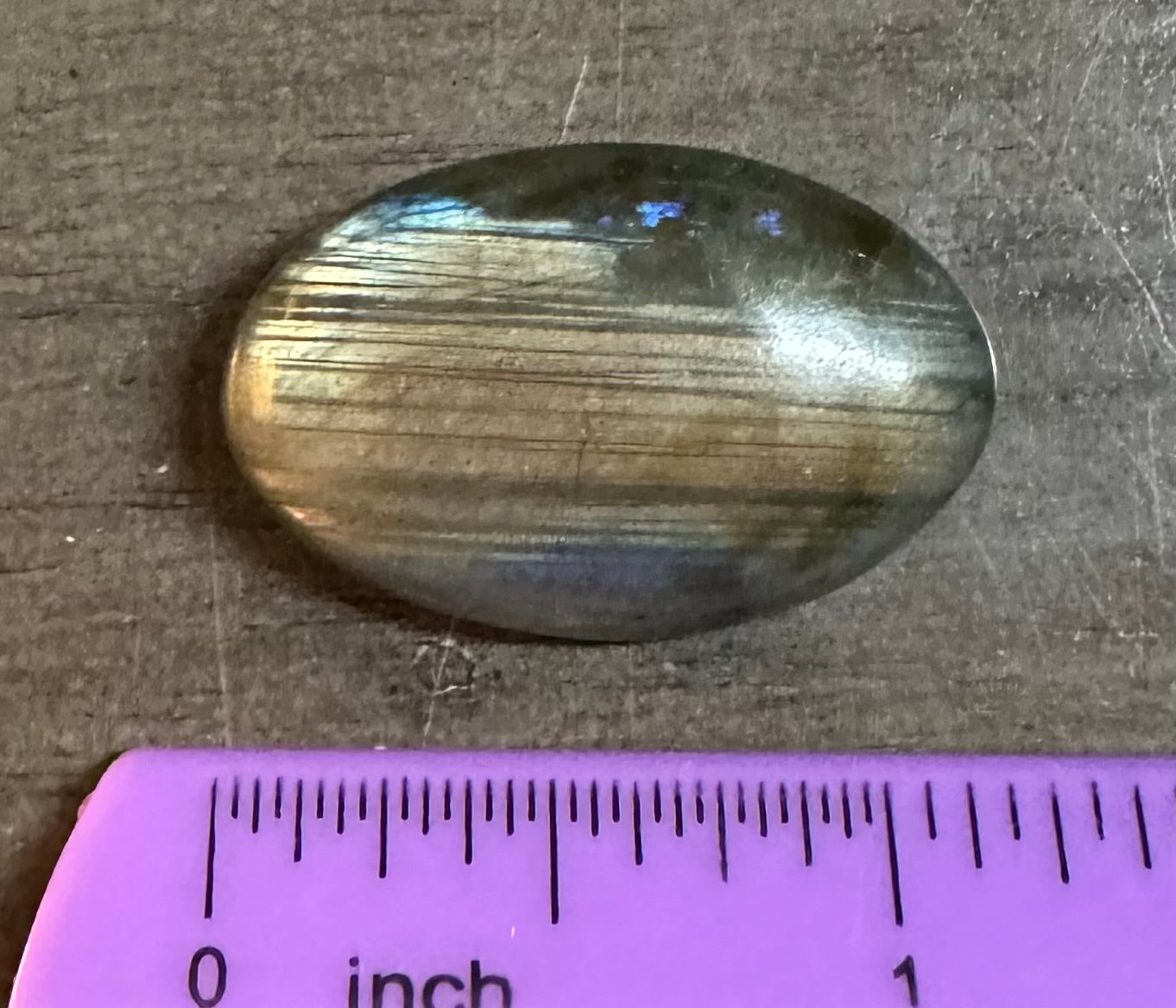 Oval Labradorite Cabochon 64a