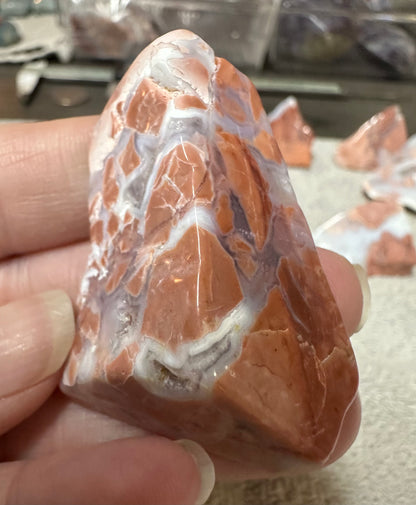 Pink Agate Freeform #14