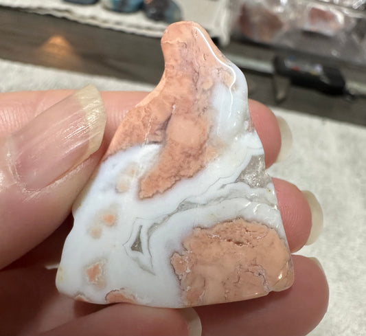 Pink Agate Freeform #26