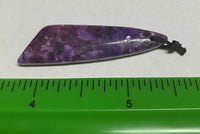 Dyed Lepidolite Stone Pendant