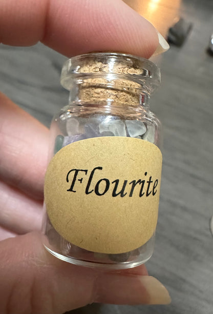 Flourite Chips In Bottle