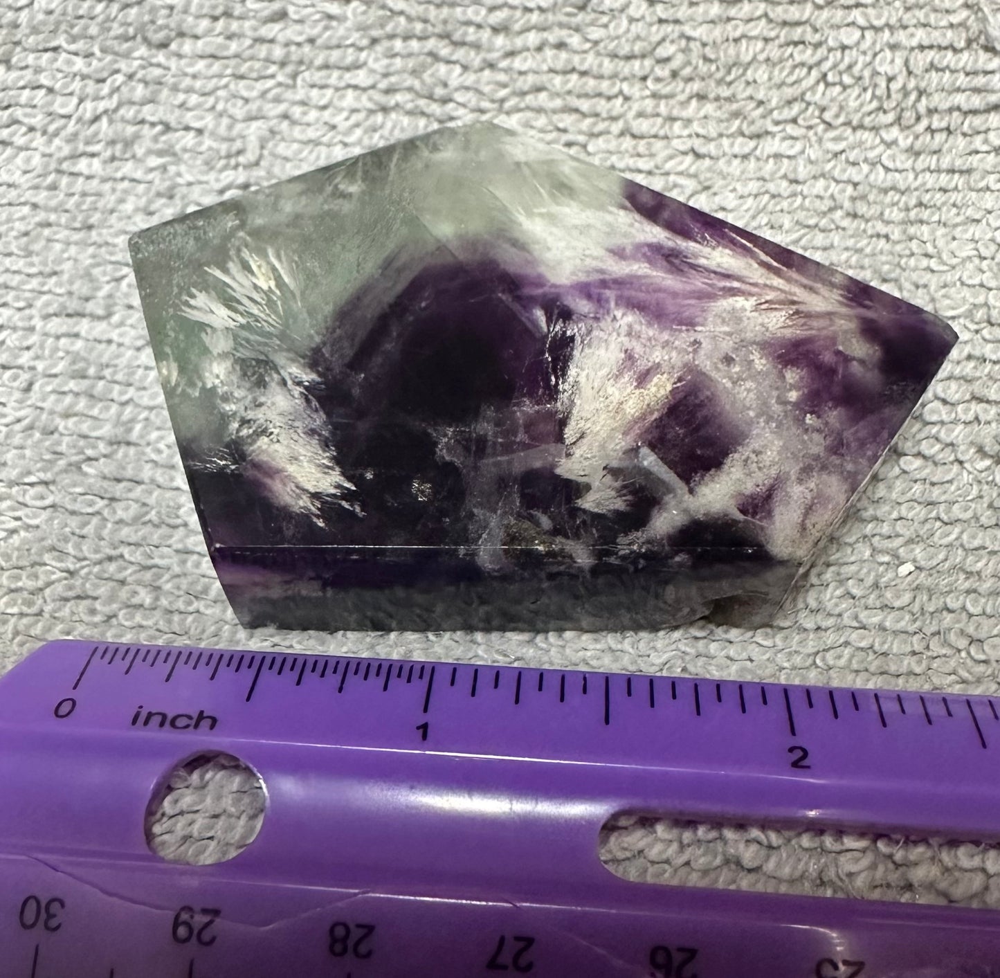 Feather Fluorite FreeForm #9