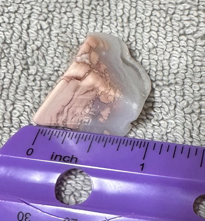 Pink Agate Freeform #37