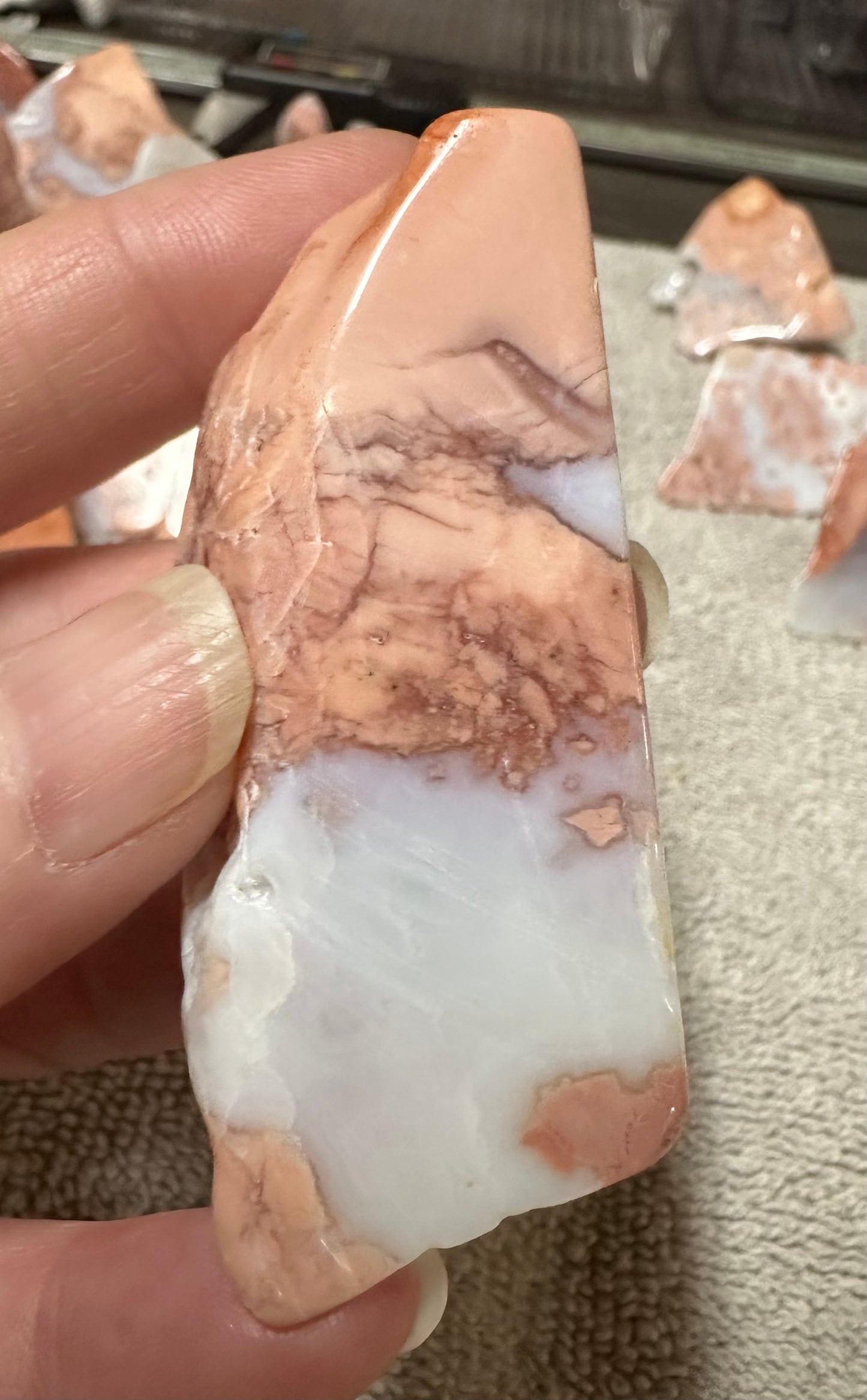 Pink Agate Freeform #3