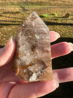 Gold Rutilated Quartz Point #11