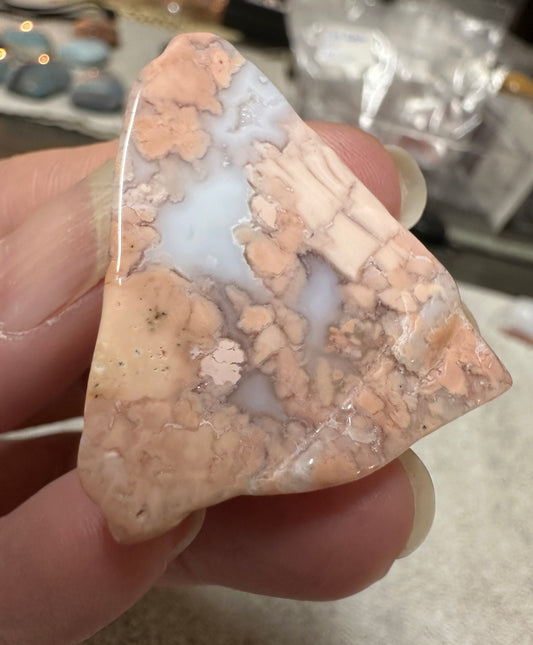 Pink Agate Freeform #27