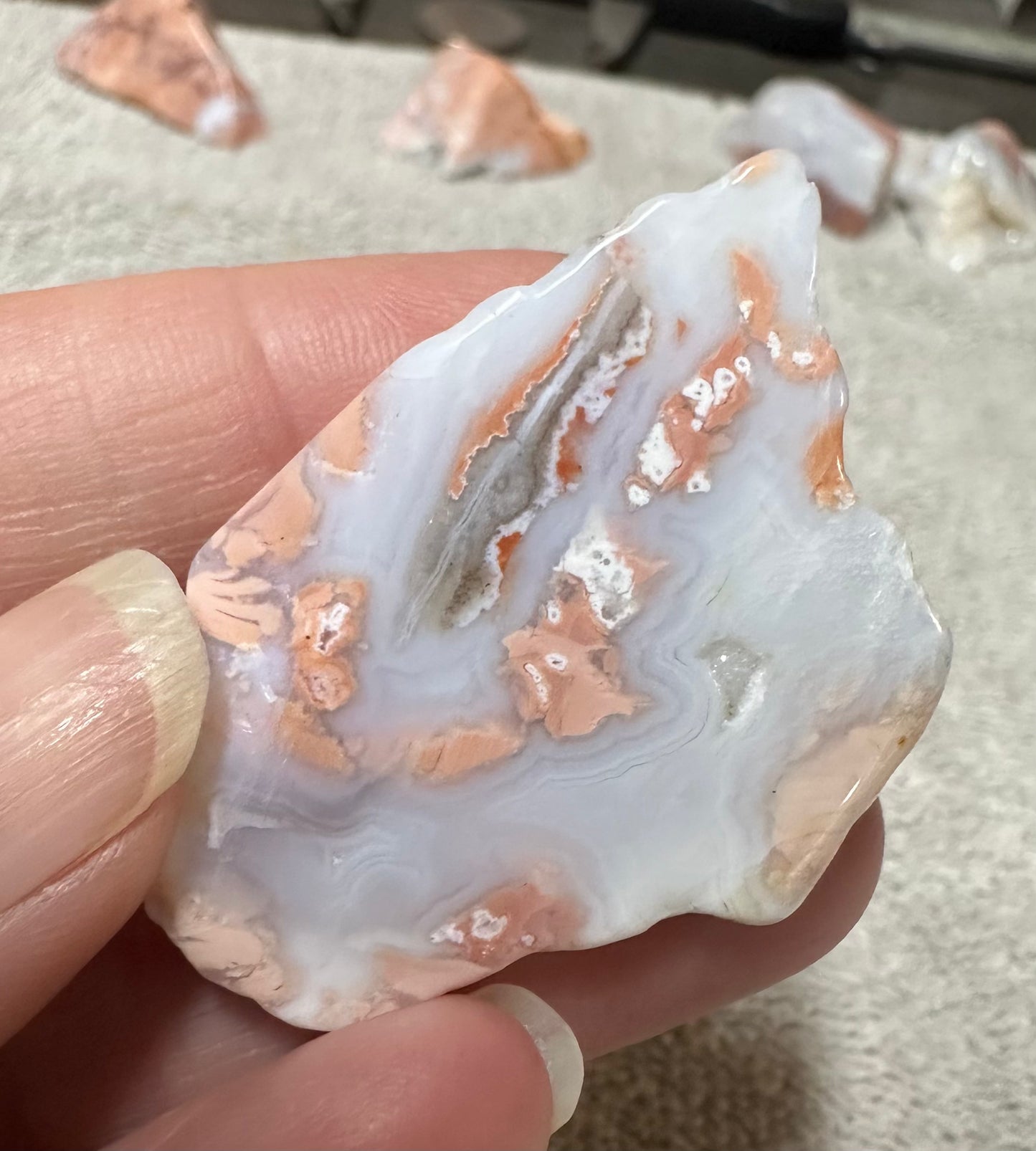 Pink Agate Freeform #31