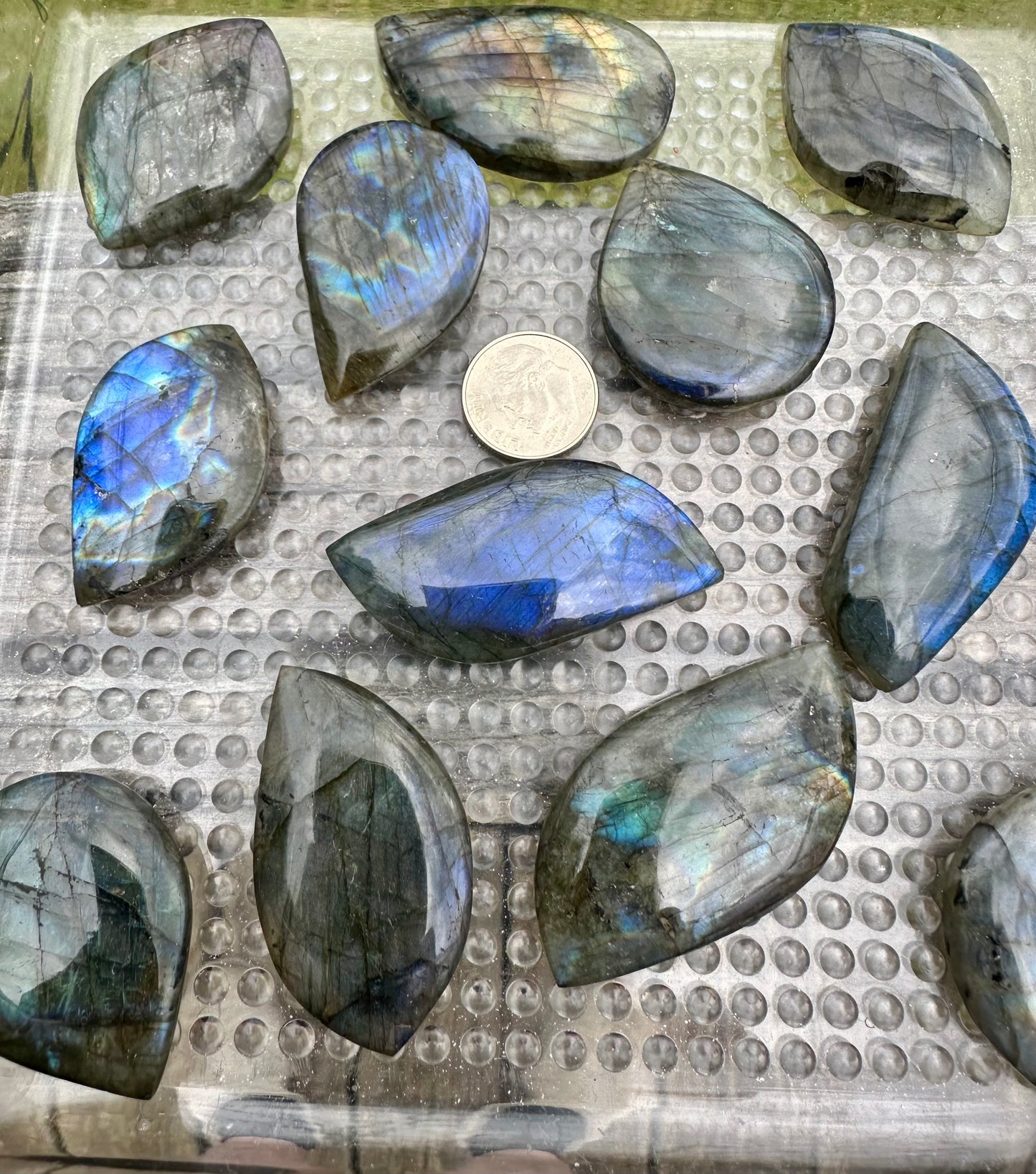 Labradorite Freeform Cabochons - Great for Wirewrapping