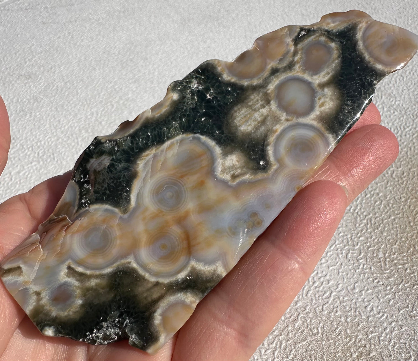 6th Vein Ocean Jasper Polished Freeform #2