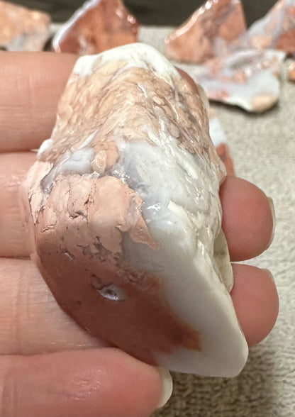 Pink Agate Freeform #11