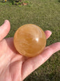 Honey Calcite Sphere #7