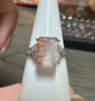 Sterling 925 Super 7 Strawberry Quartz Ring #18