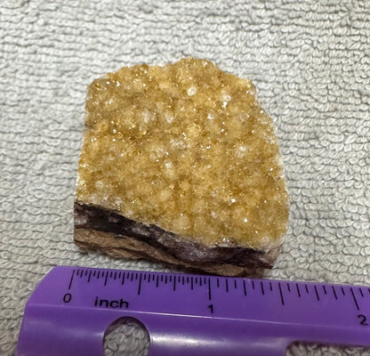 Citrine Druzy Specimen #2