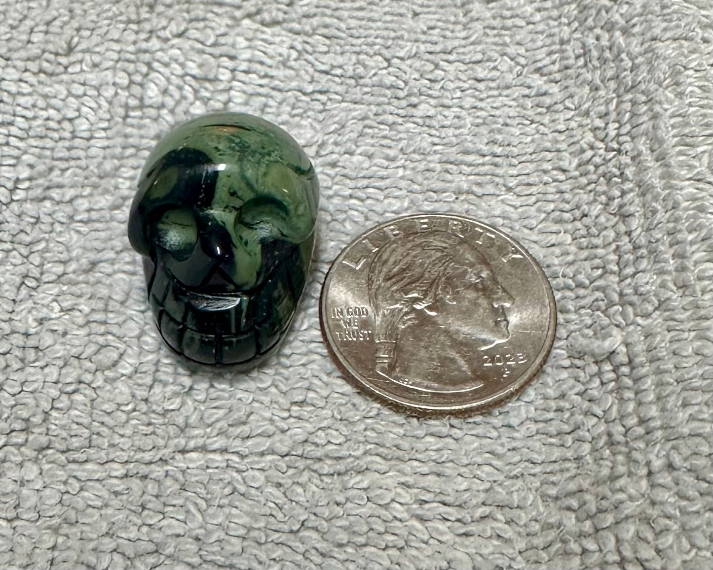 Kambaba Jasper Skull