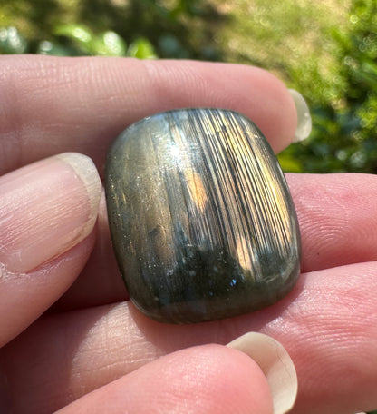 Square Labradorite Cabochon 55a