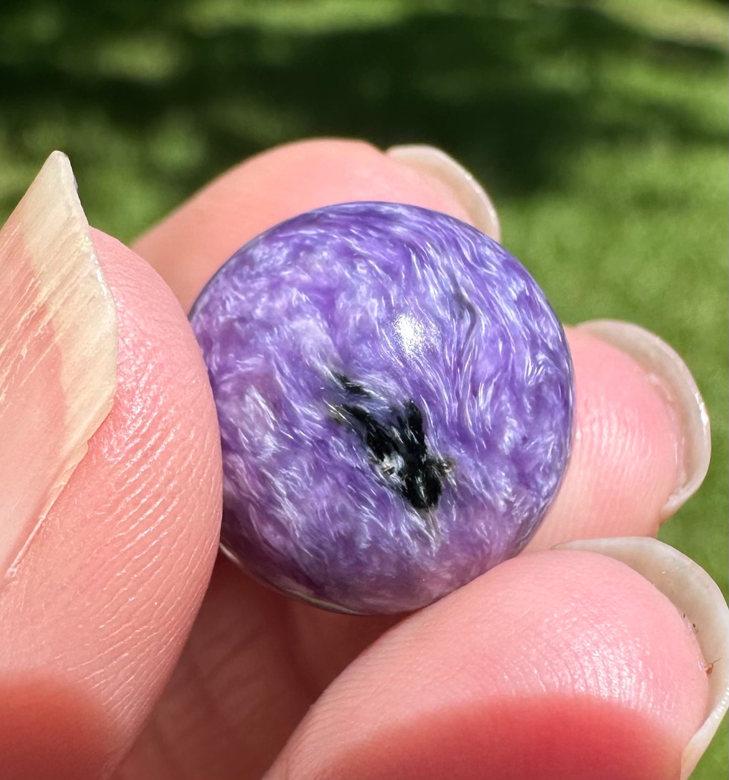 Gem Grade Charoite Sphere #2