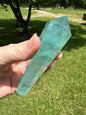 Neon Green Fluorite Scepter #2