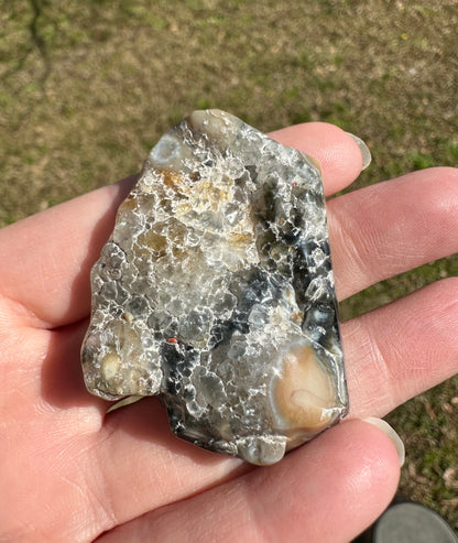 6th Vein Ocean Jasper Polished Freeform #21