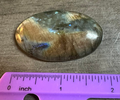 Oval Labradorite Cabochon 46a