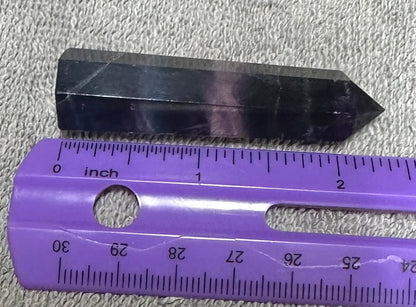 Rainbow Fluorite Crystal Point #3