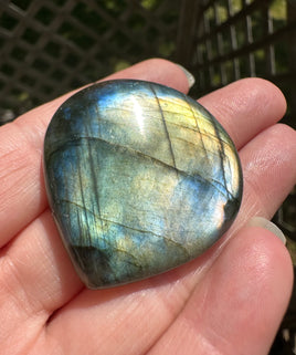 Pearshape Labradorite Cabochon 87a