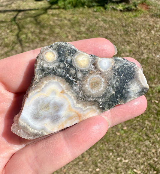 6th Vein Ocean Jasper Polished Freeform #20