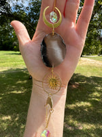 Agate Slice Sun Catcher