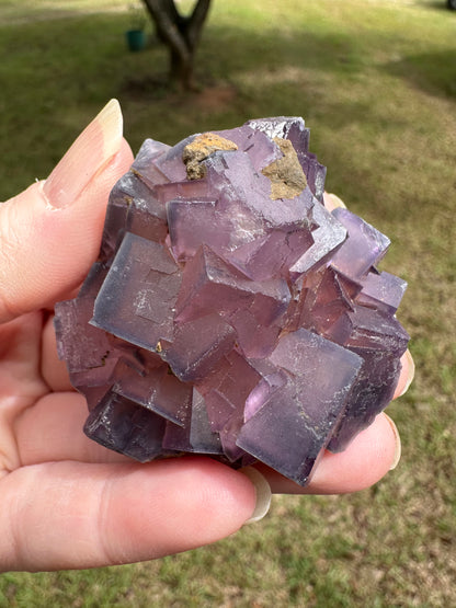 Cubic Purple Fluorite Specimen #3