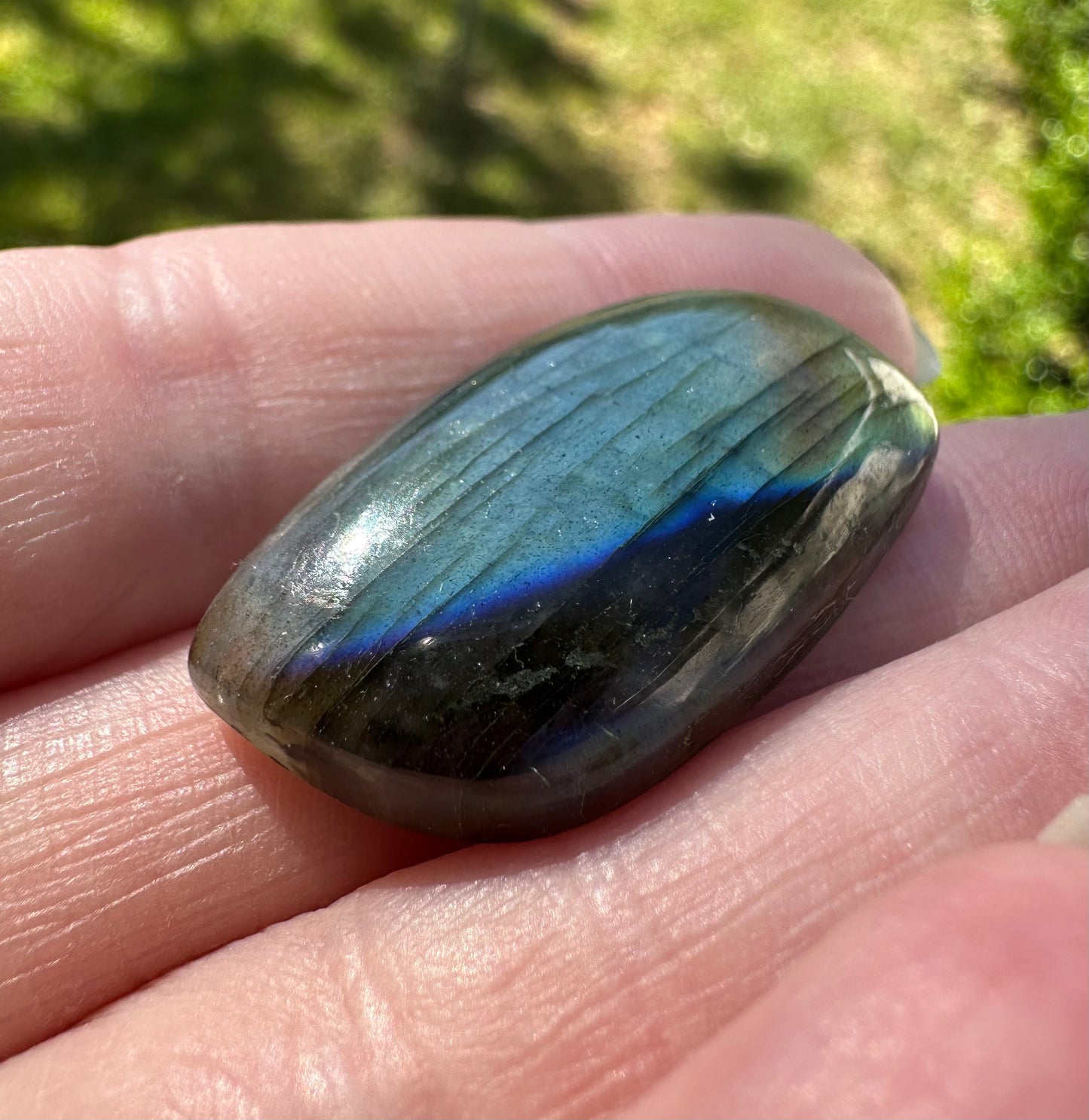 Freeform Labradorite Cabochon 51a