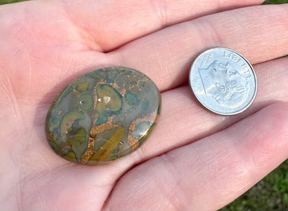 Rainforest Jasper (Rhyolite) Cabochon #3