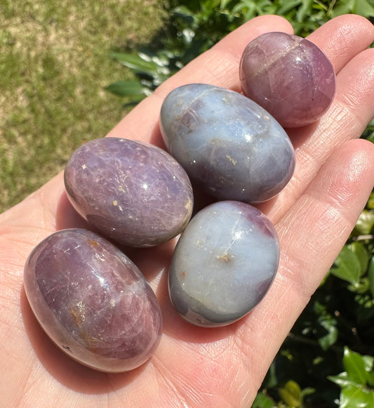 Purple Rose Quartz Tumbles