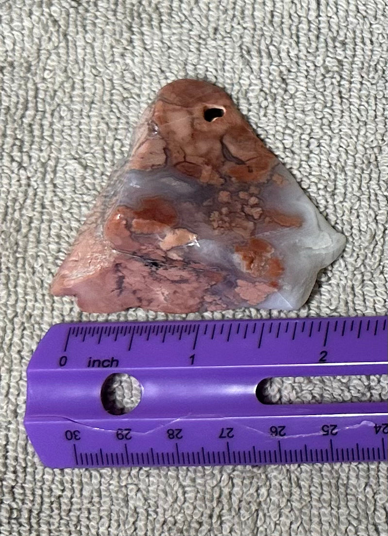 Pink Agate Freeform #4