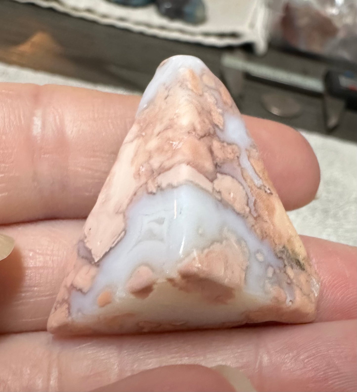 Pink Agate Freeform #27