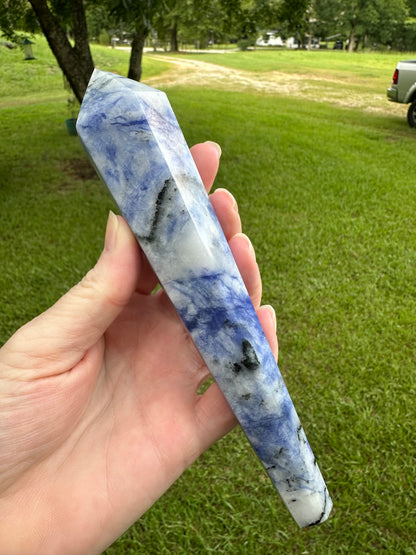 Large Sodalite Scepter #8