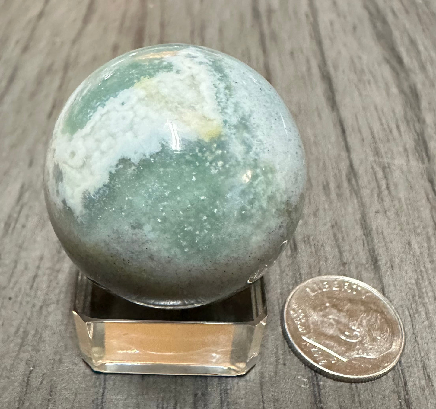 Moss Agate Sphere #5